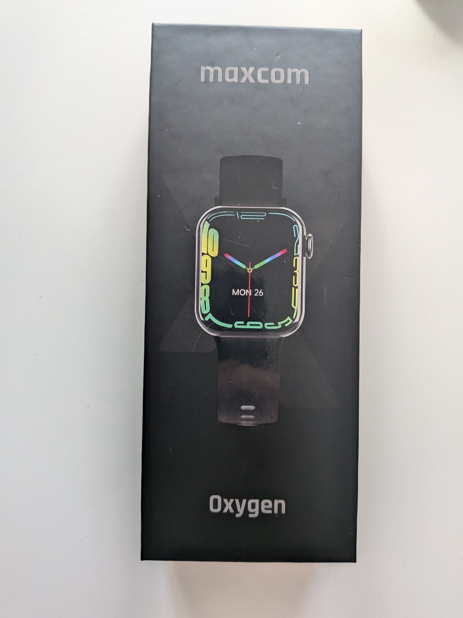 Zegarek Smartwatch MaxCom Oxygen FW26 NOWY czarny