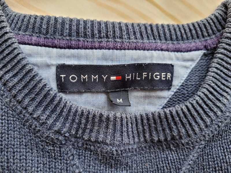 Granatowy sweter Tommy Hilfiger roz. M