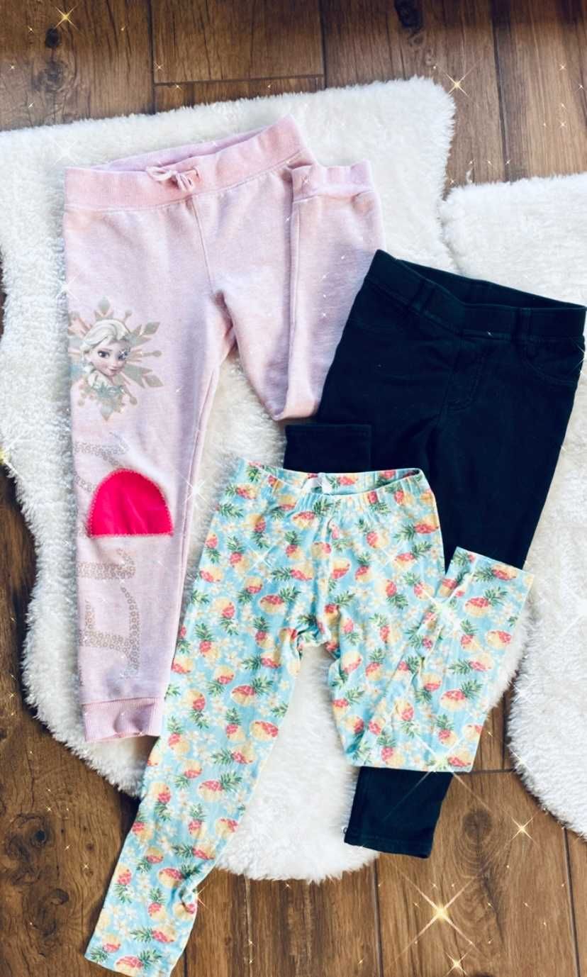 Duża paczka ubrań 20szt dla dziewczynki r110/116 DISNEY H&M Gap Next