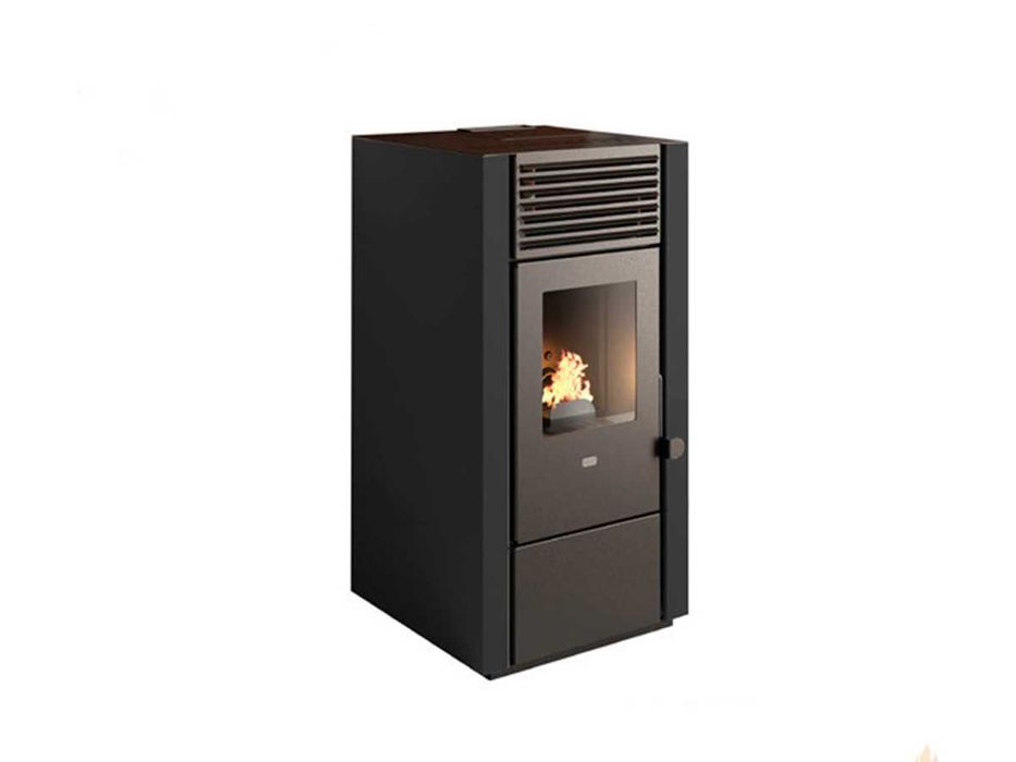 Piecyk na pellet Marisa 9 kW z rozprowadzeniem DGP automat z pilotem