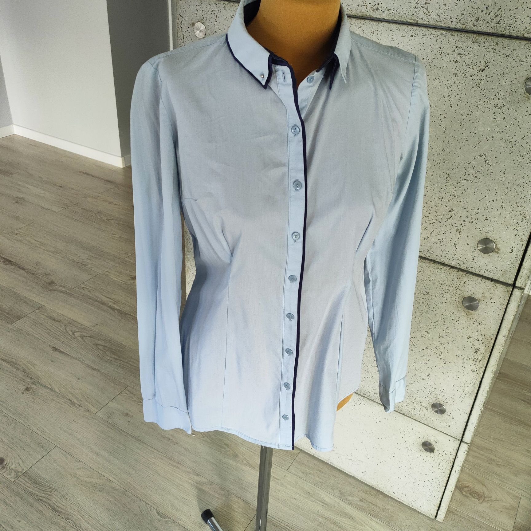 Koszula 38 Mohito błękitna elegancka biurowa