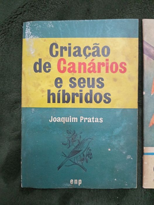 3 livros sobre canários	anos 60	muito raros!	Exemplares unicos