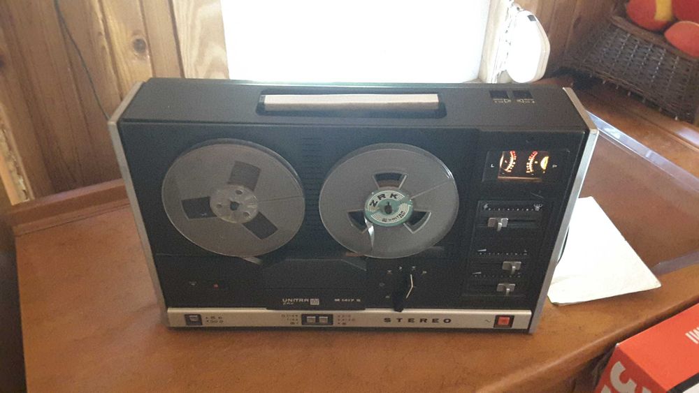 Magnetofon szpulowy UNITRA  model M 1417 S czasy PRL okazja!!!