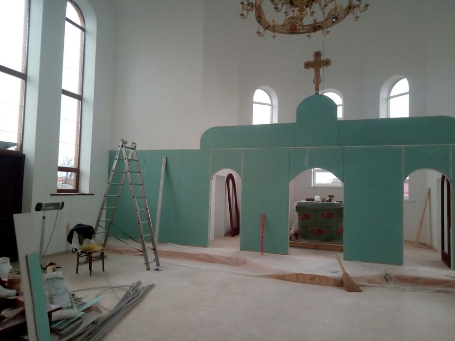 Гипсокартонные работы, любой сложности