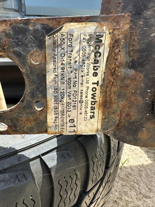 Hak Ford Transit Custom