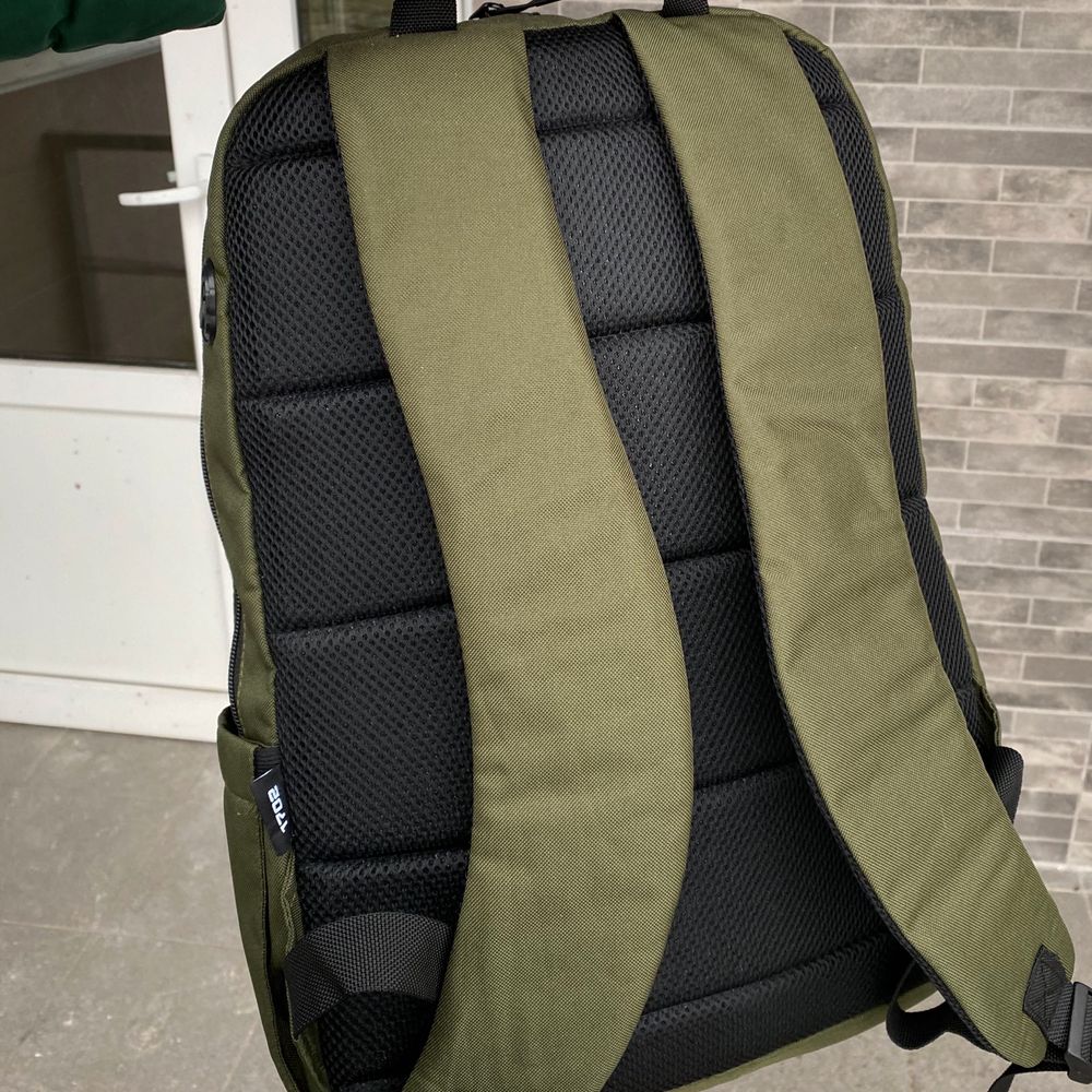 Чоловічий зелений хакі тактичний міський рюкзак