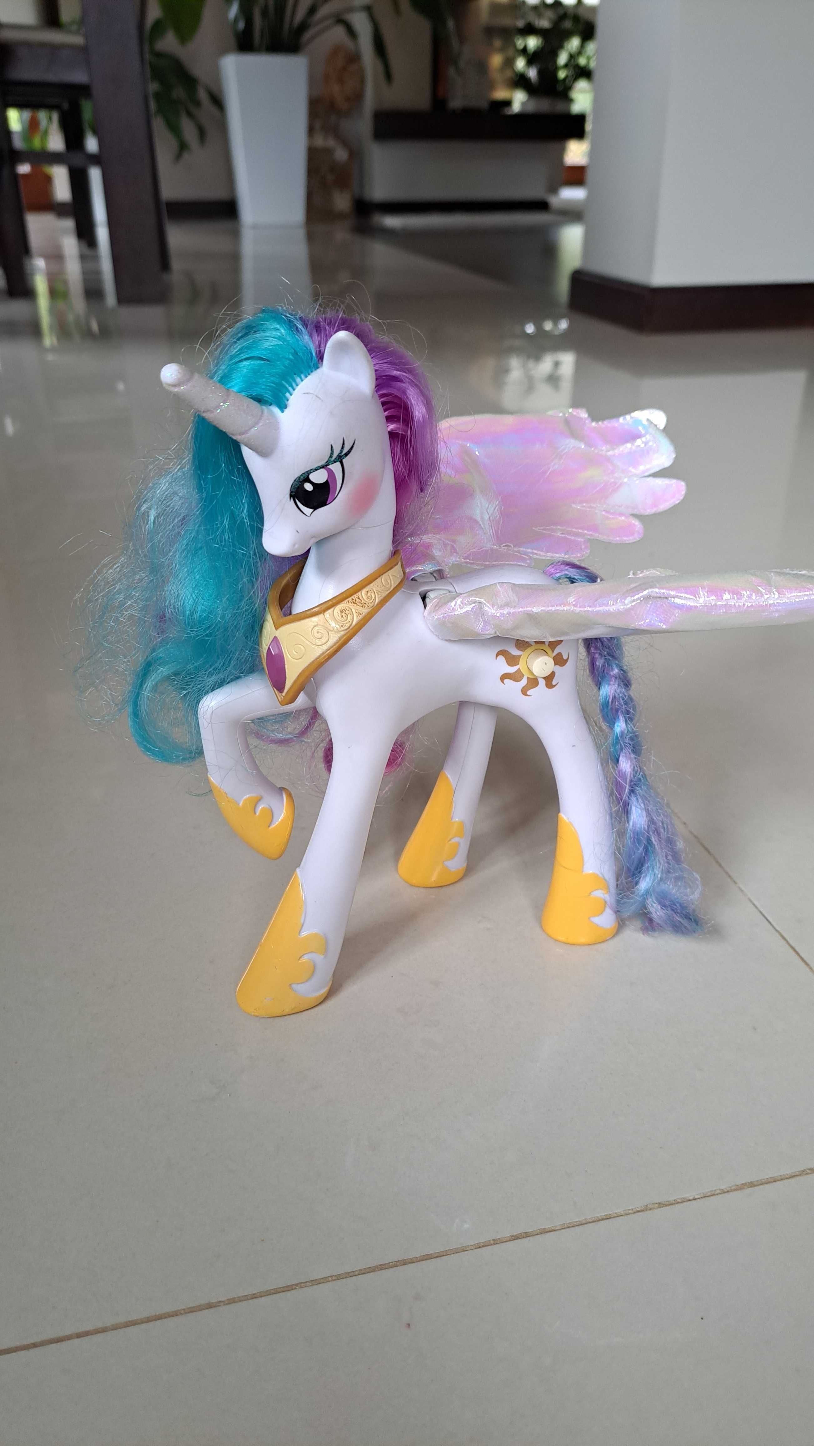 Zabawka Konik My Little Pony księżniczka Celestia mówiący konik.