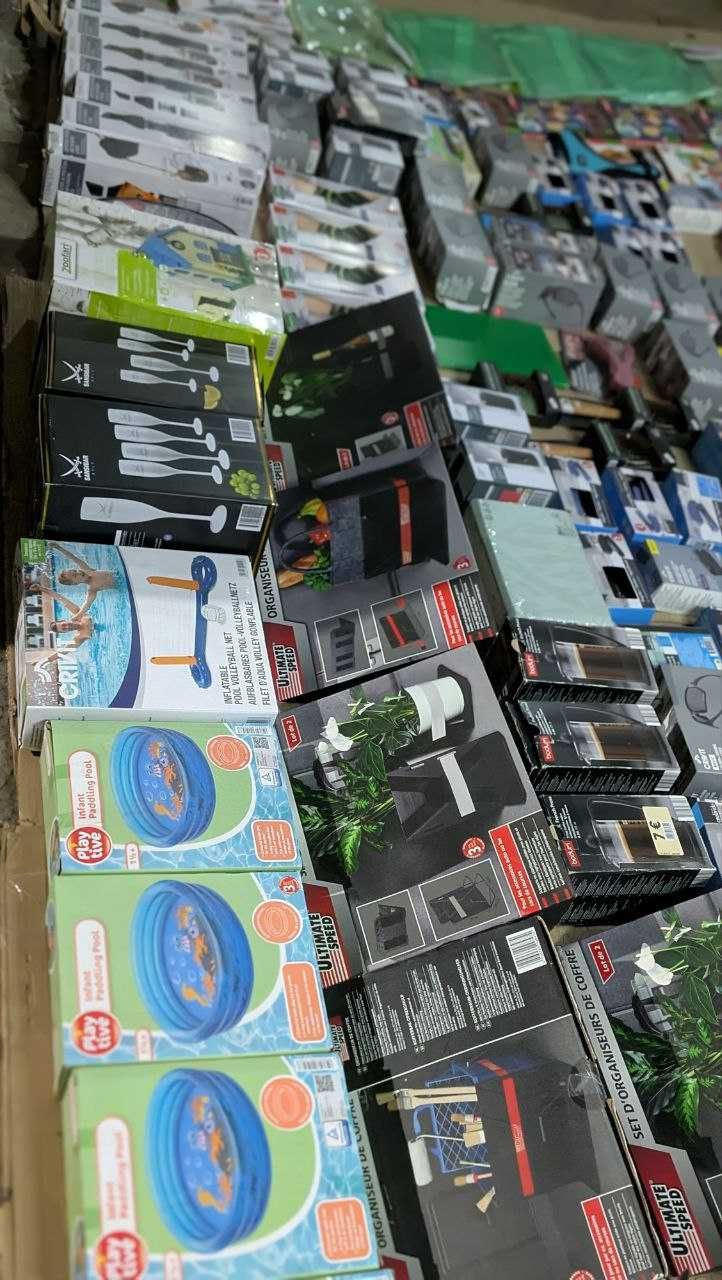Мікс палета з товарами для магазинів! Ліквідація складів 145 кг