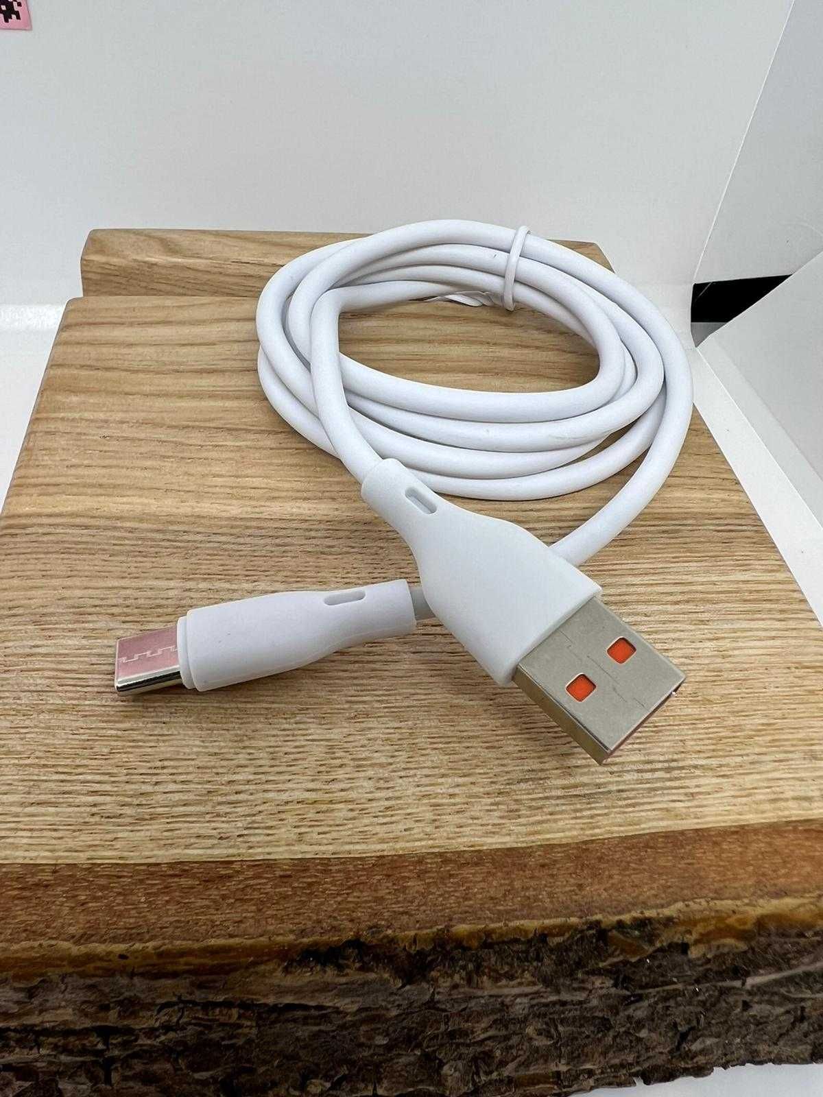 Kabel USB-C Super Fast USB Data Cable 6A - biały | 1metr!