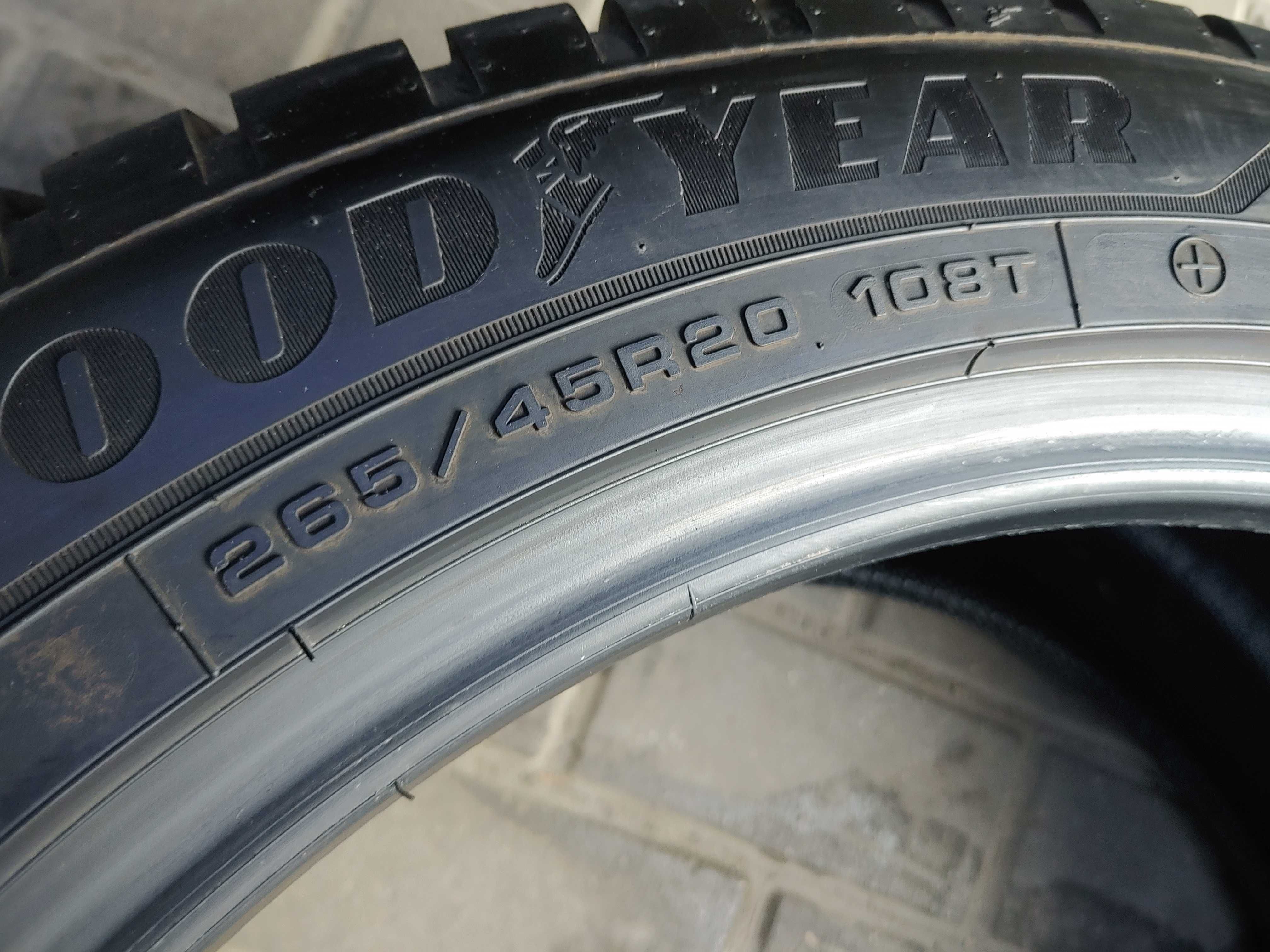 opona goodyear ultragrip performance + 265/45r20 7,6mm 22r electric