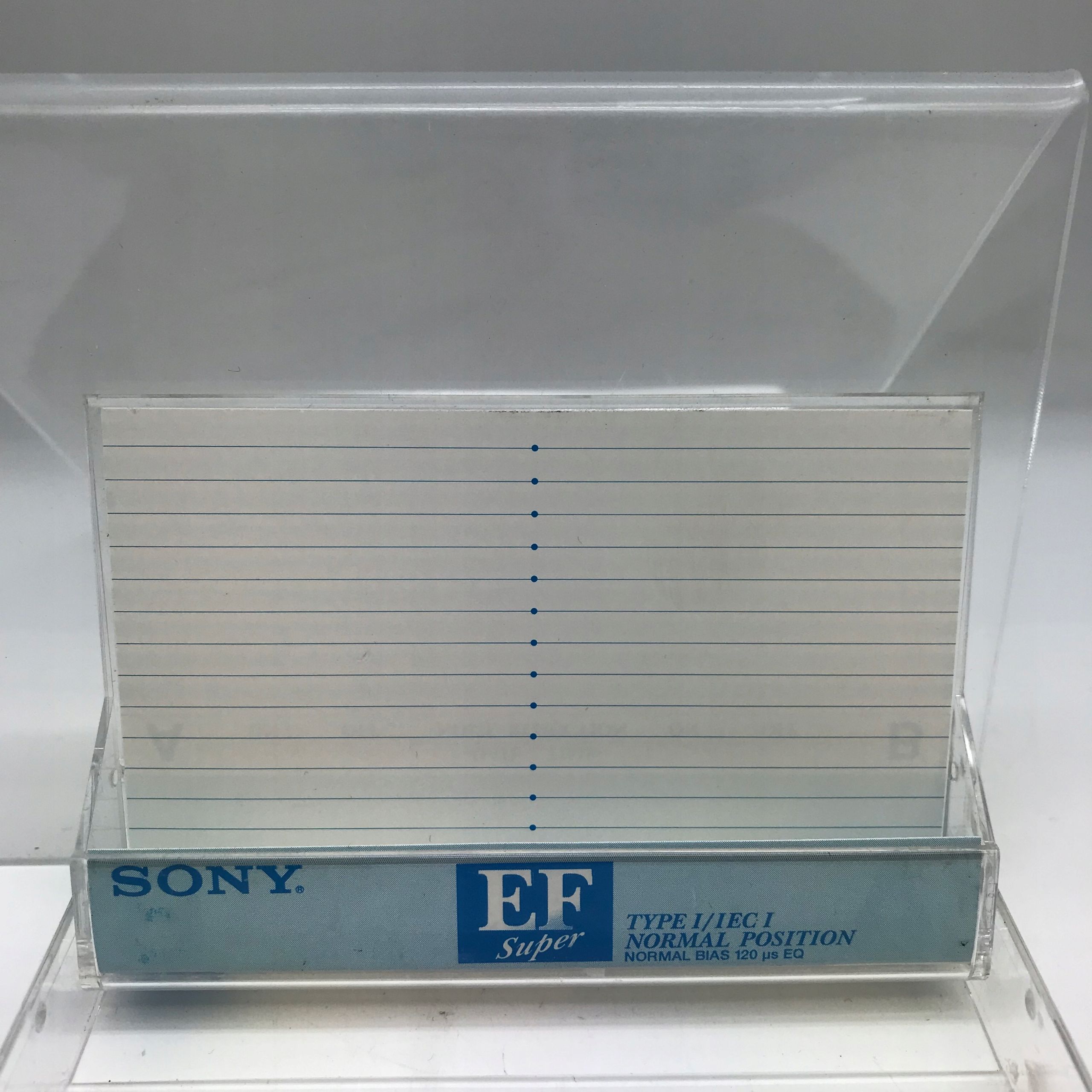 Kaseta - Kaseta magnetofonowa Sony Super Ef 90 I