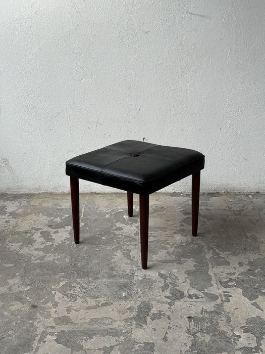 Pufa kostka podnóżek taboret vintage modern