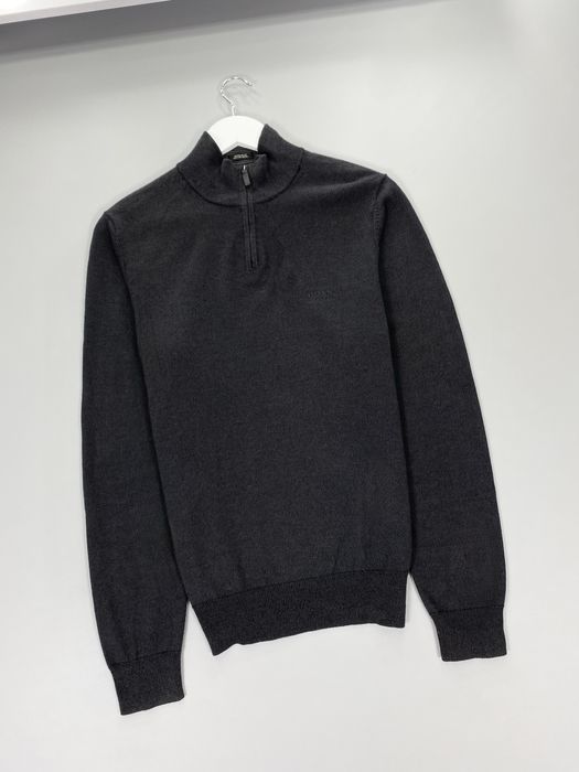 Мужской светр Hugo Boss 1/4 zip чоловічий світер кофта