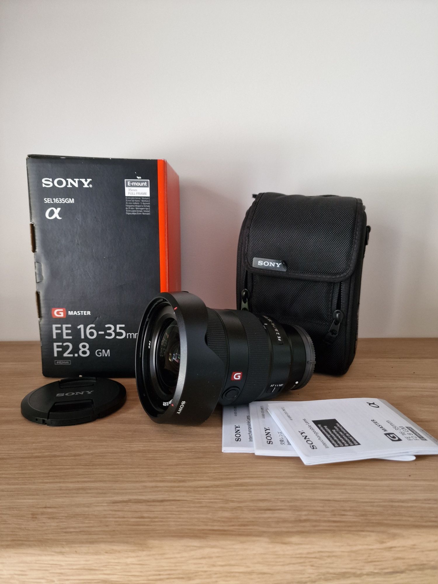 Obiektyw SONY FE 16-35mm F2.8 GM