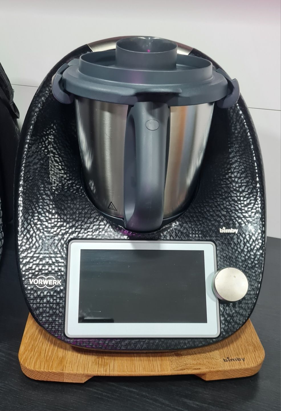 BimbyTM6 Sparkle Noir+saco de transporte+bimby slider