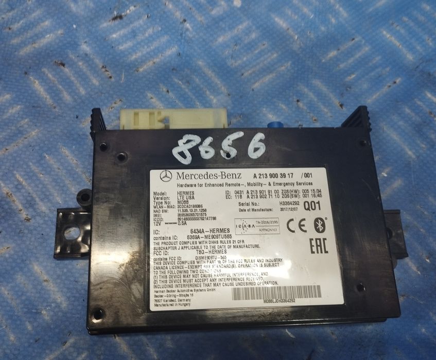 Блок телематика Мерседес В222 Mercedes W222 S560 Combox telematik