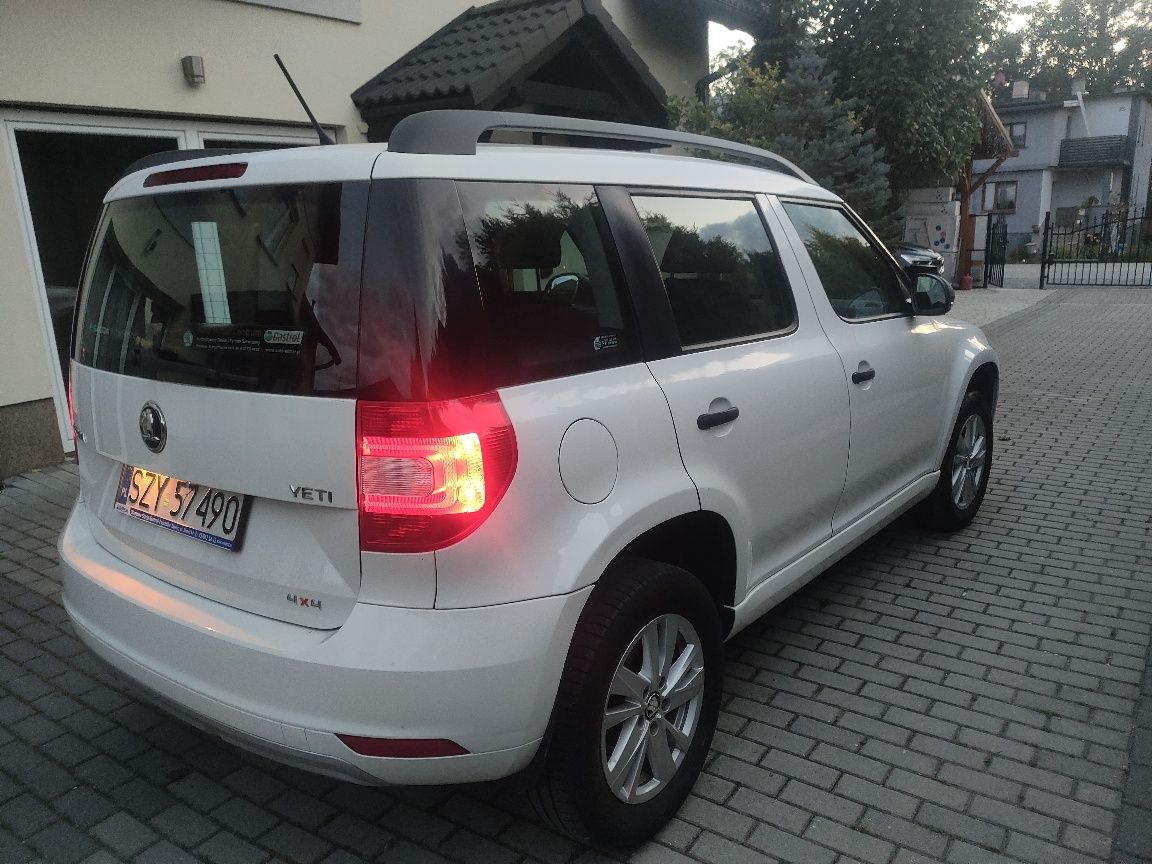Skoda Yeti  2014 1.8 4x4 Krajowa 1 własciciel doinwestowana cena netto