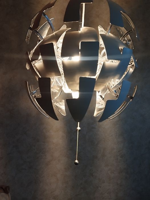 Люстра стельова підвісна