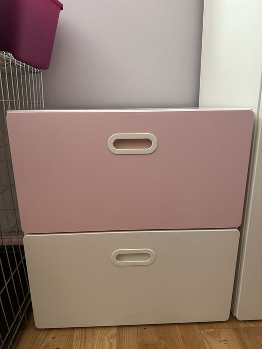 Meble IKEA biało-różowe