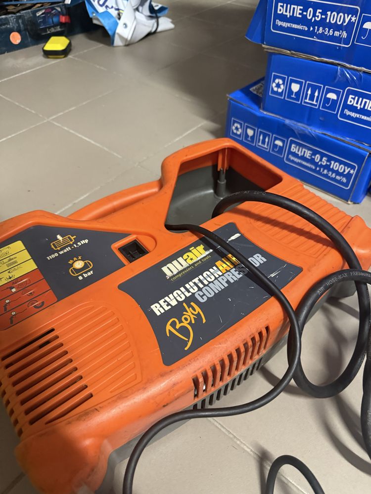 ЧИТАЙТЕ ОПИС !!! Компресор  1100 w 8 bar