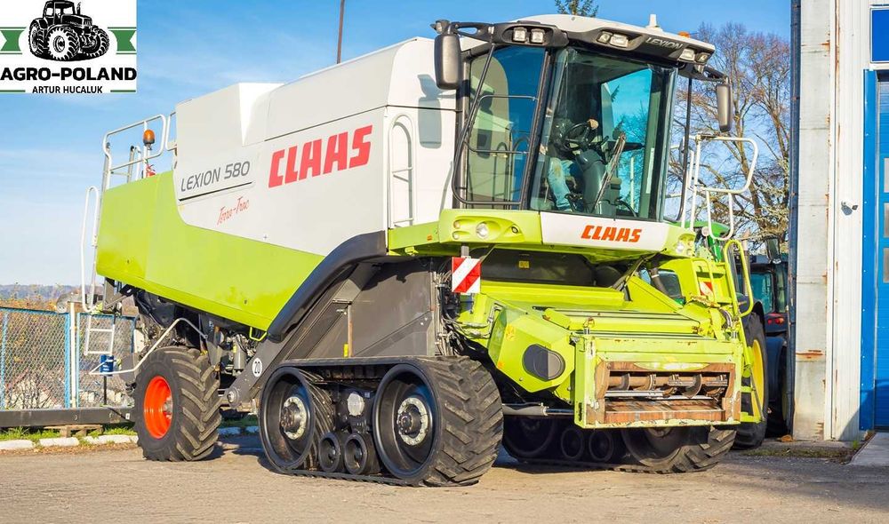 Комбайн CLAAS LEXION 580 TT - 3326 м/г -QUANTIMETER- V750