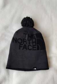 The North Face czapka zimowa z pomponem oryginalna okazja