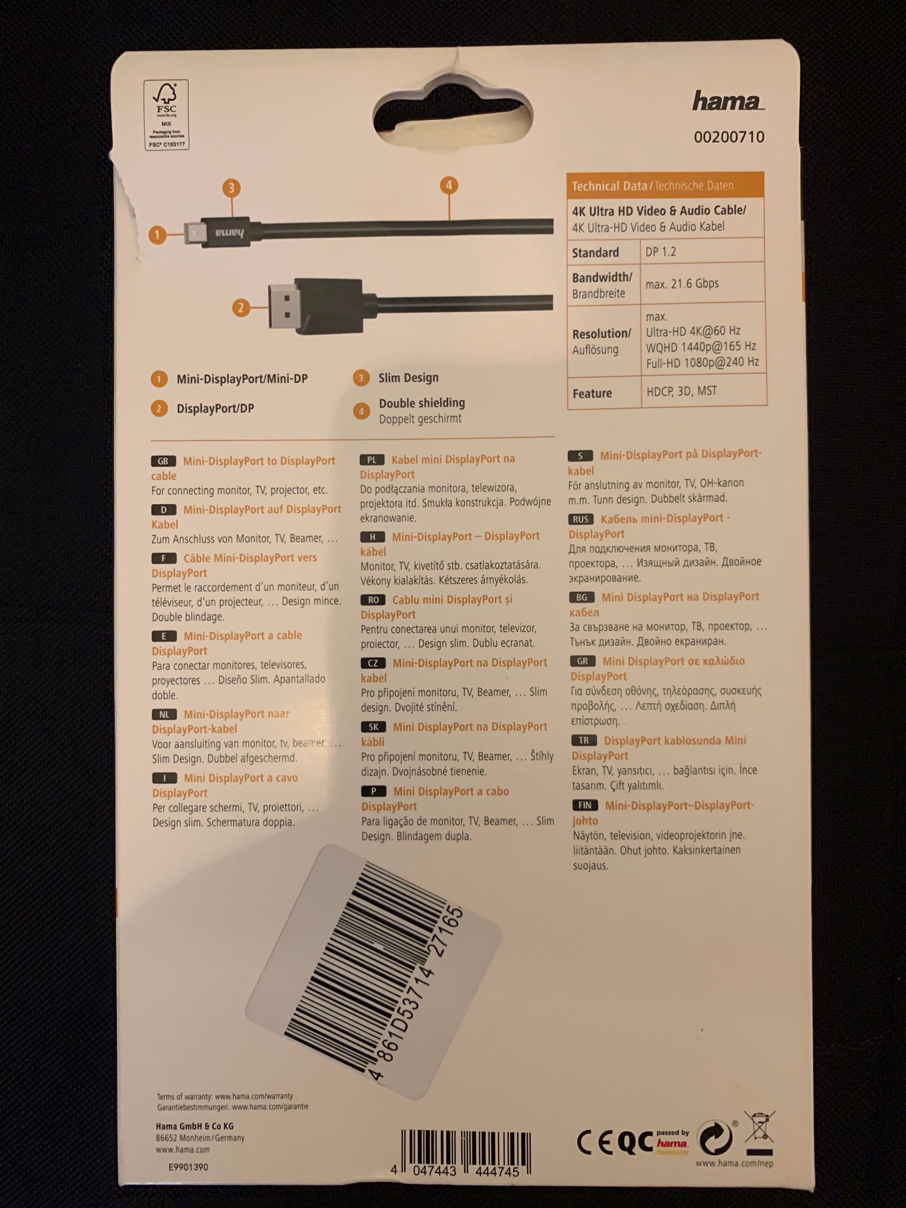 kabel adapter do podłączenia komputer telewizor projektor