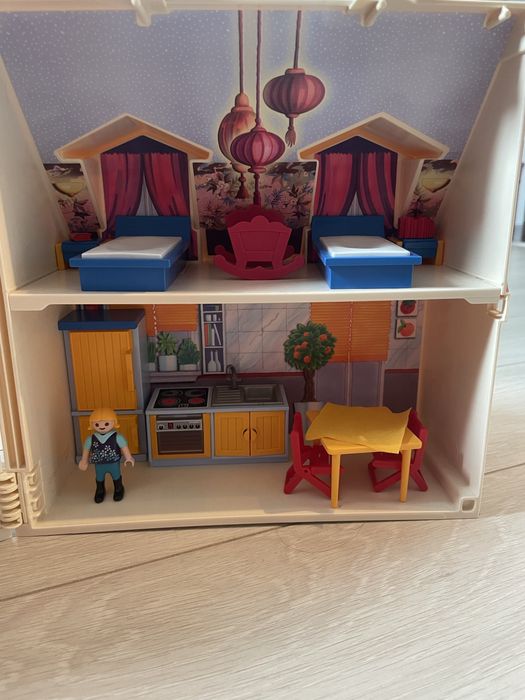 Playmobil przenośny domek dla lalek klocki