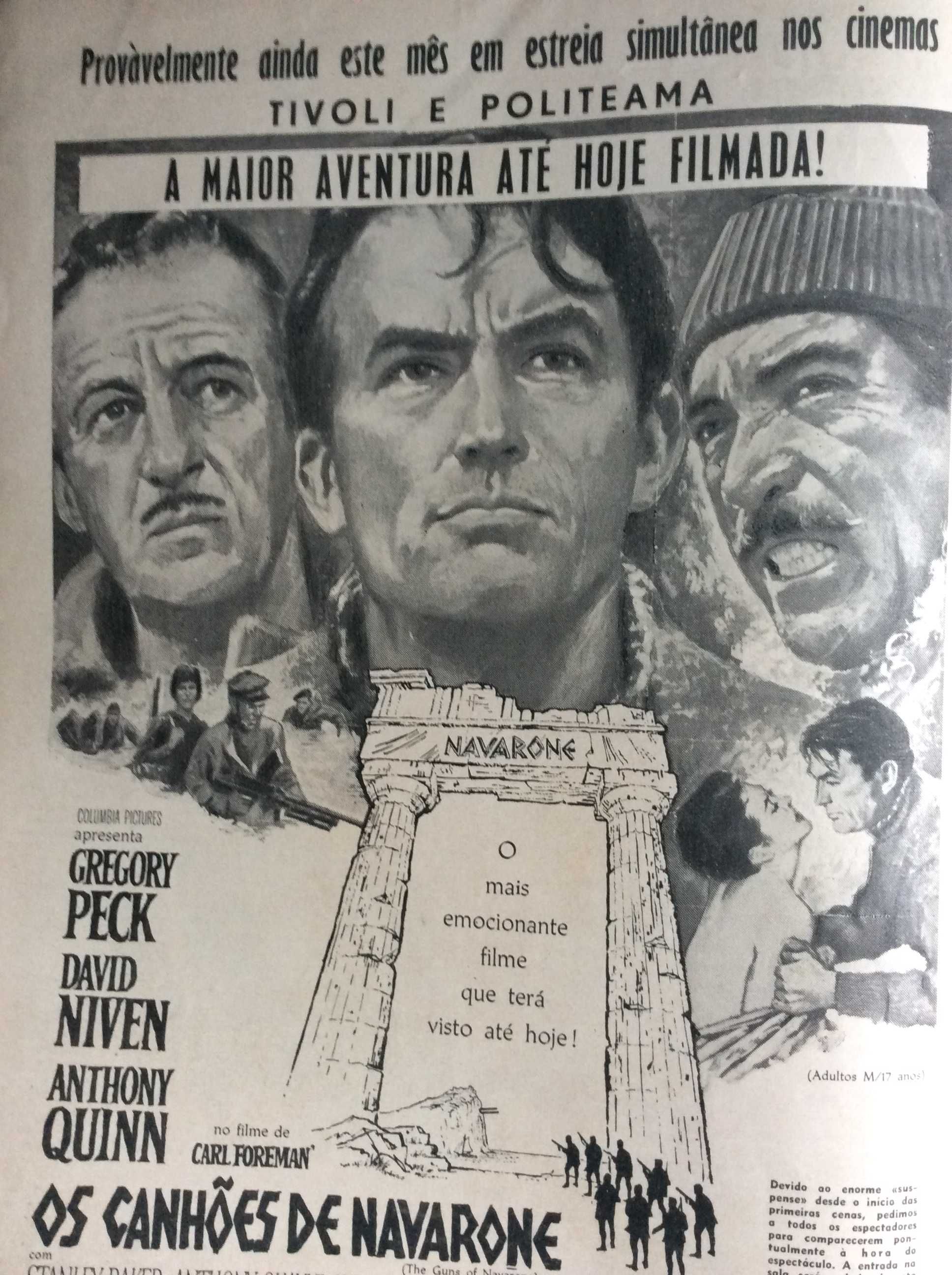 Filme, Revista Mensal de Cinema, Outubro de 1961