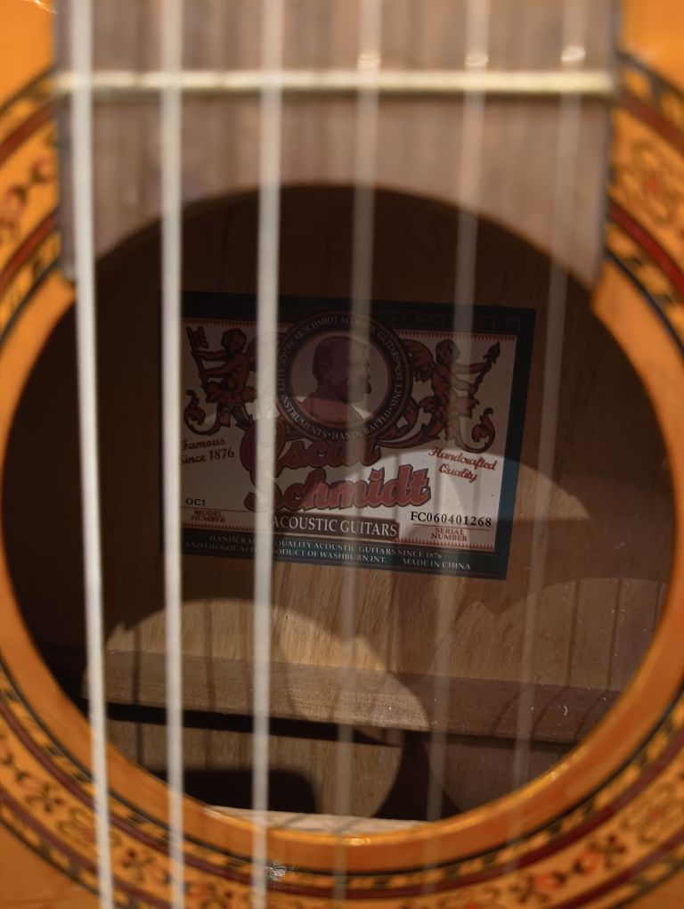 Gitara Oscar Schmidt by Washburn OC1 torba akcesoria jak nowa okazja