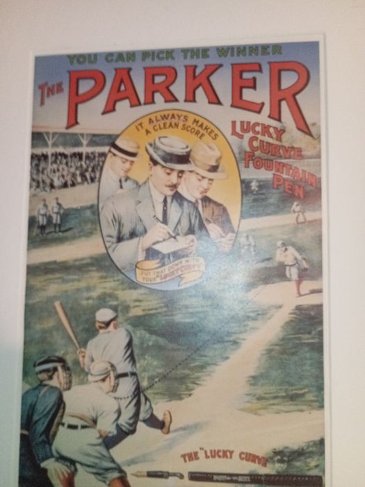 Publicade da Parker sem vidro 59 cm 44