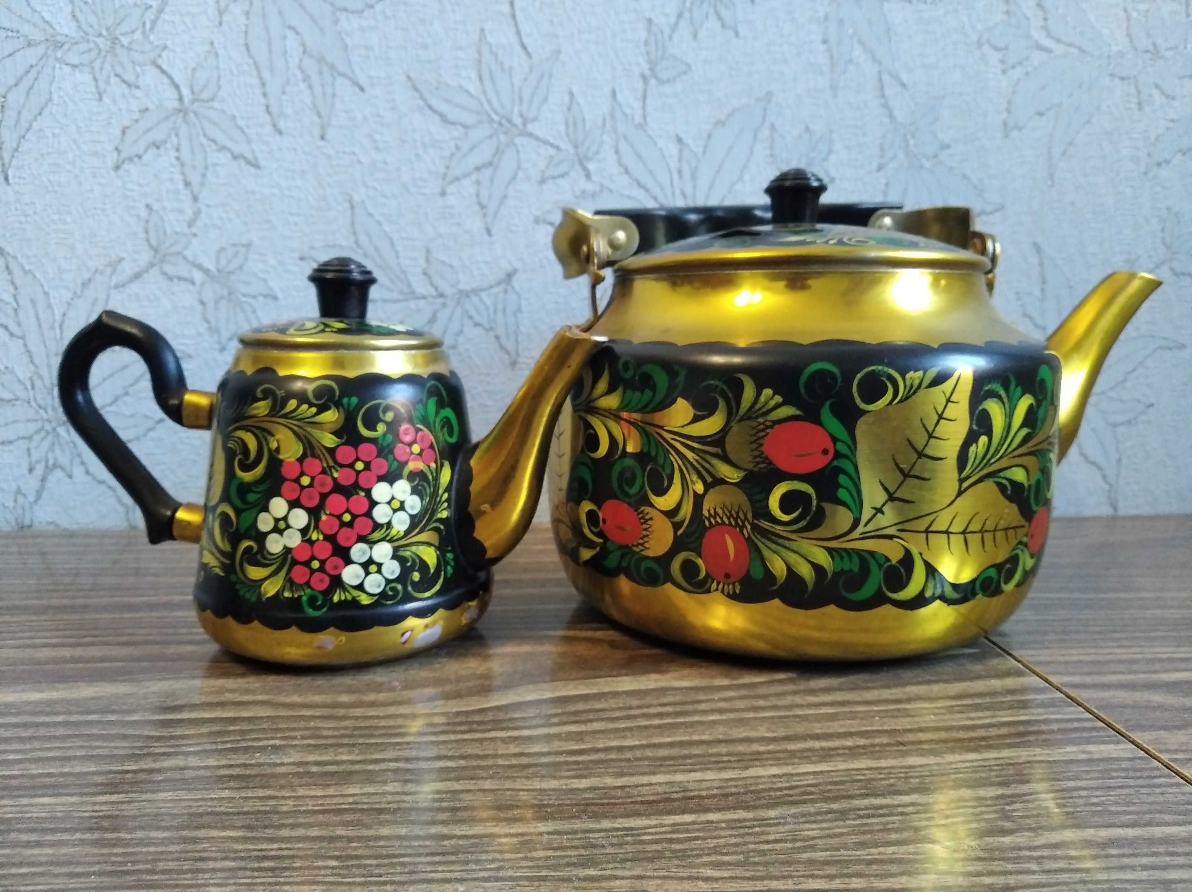 Чайники  с росписью
