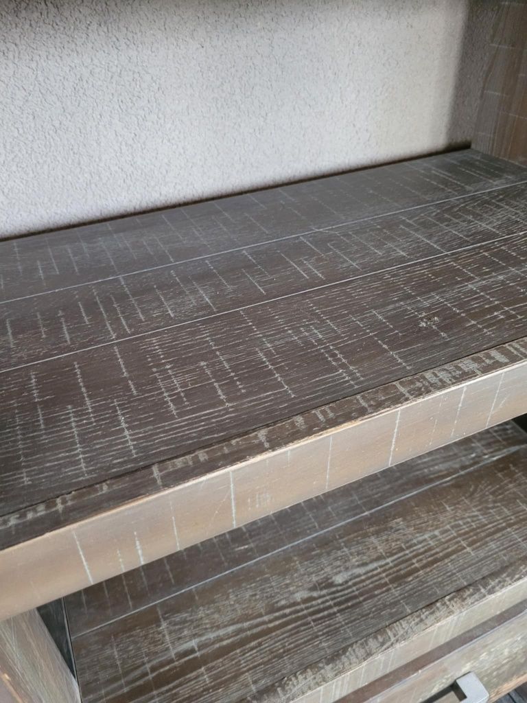 PILNE! Nowoczesny regał/słupek LOFT , ciężkie drewno.