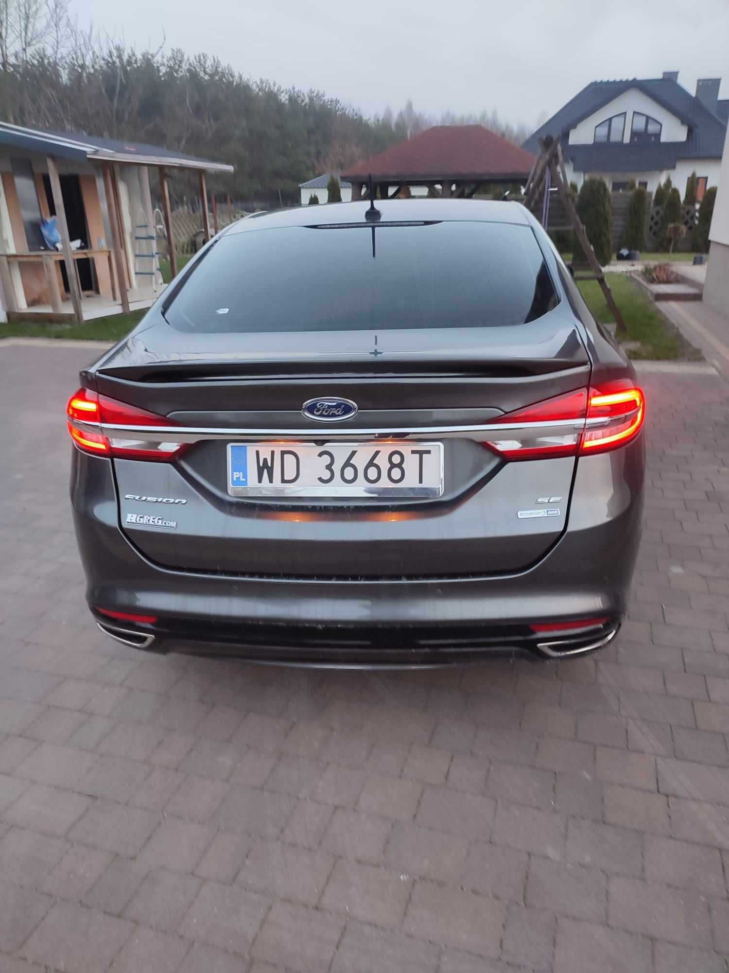 Ford Fusion 2018 rok