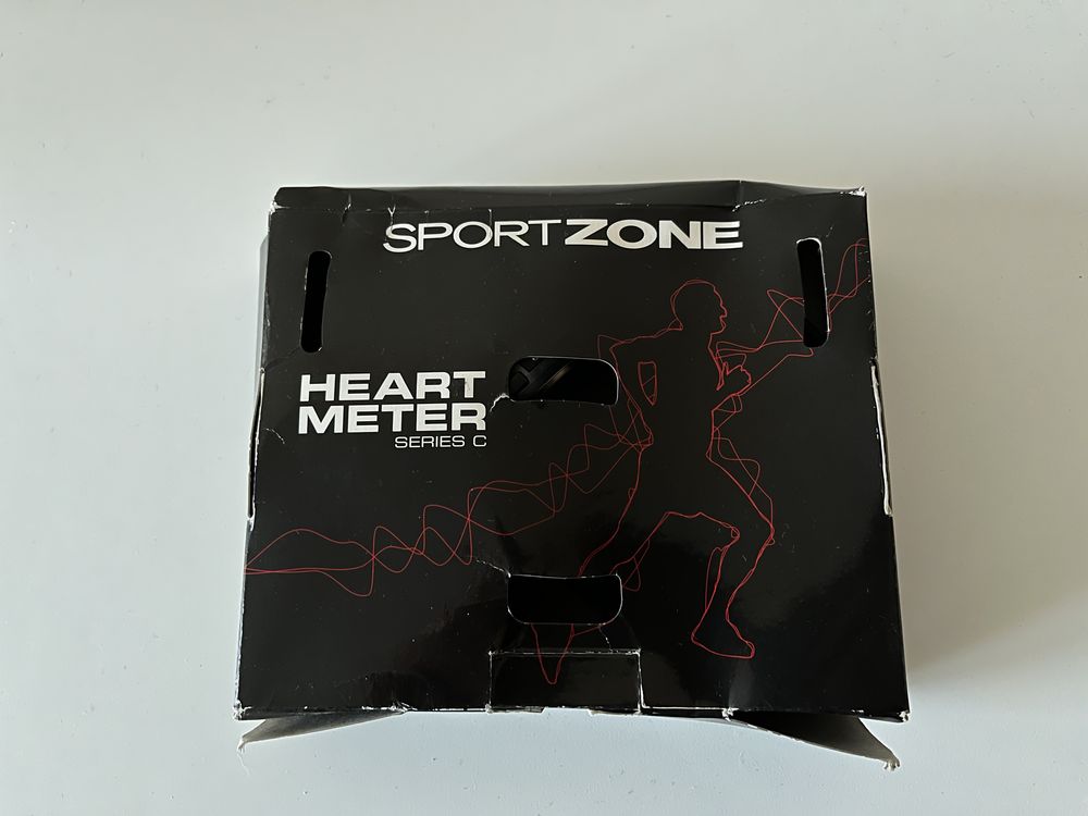 Banda cardíaca Sportzone com relógio