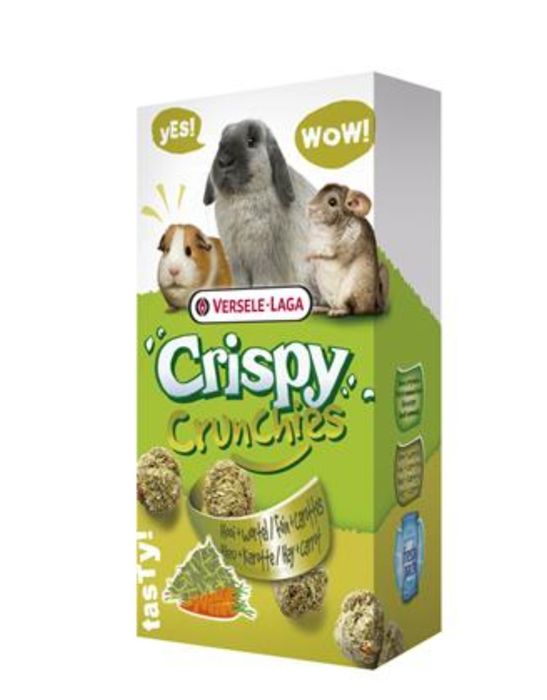 VL-Crispy Crunchies Hay 75g - chrupiący przysmak z siankiem dla królik