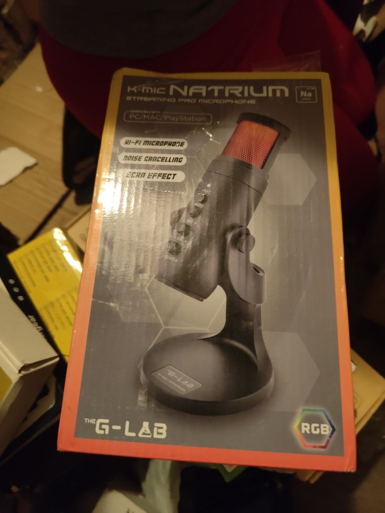 Mikrofon K-MIC Natrium G-LAB Nowy