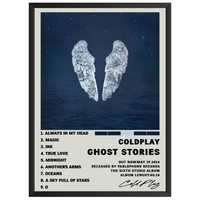 Coldplay Ghost Stories Plakat Obraz z albumem prezent