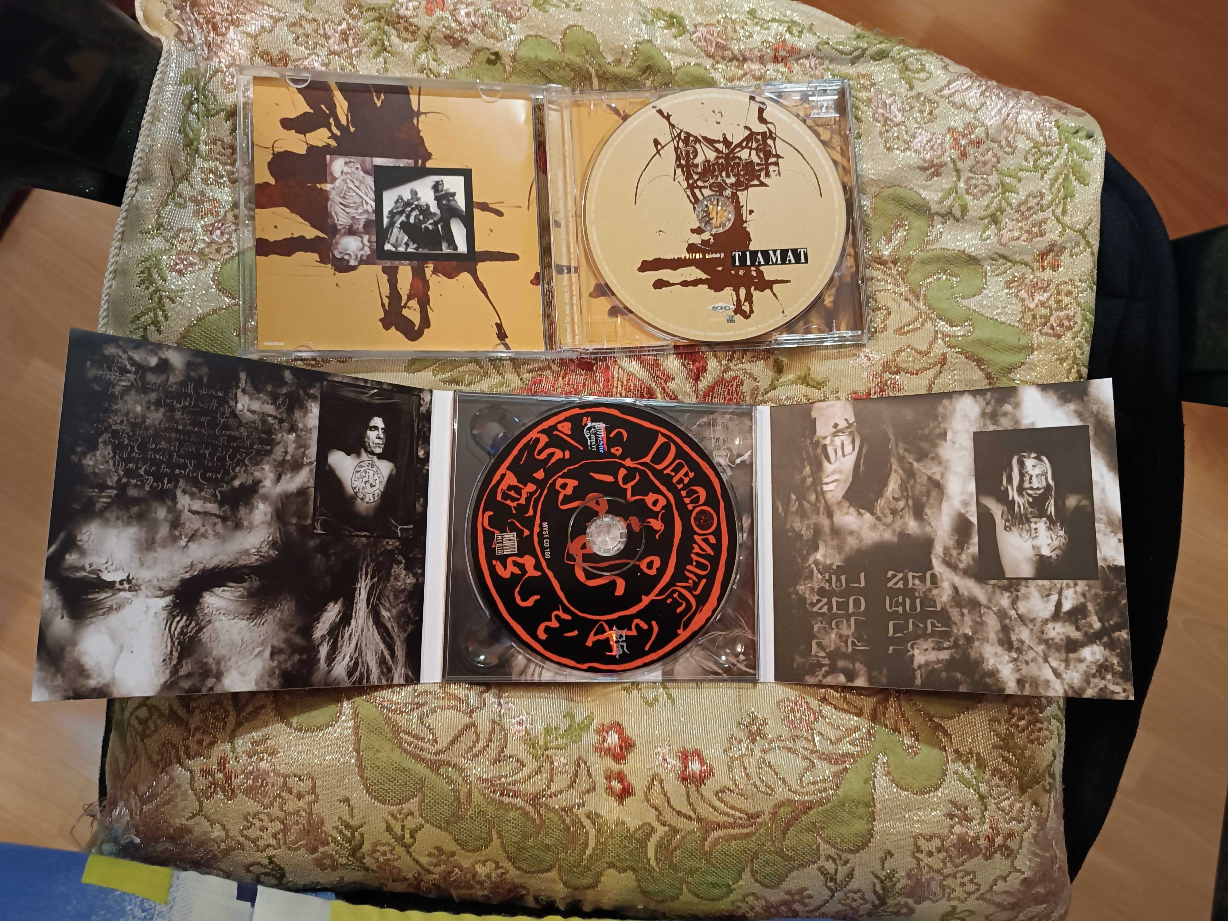 Лицензионныt CD групп Tiamat, Daemonarch, Moonspell