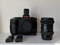 Blackmagic 6K Pro Nova + Sigma 18-35 f1.8 + Case + viewfinder+ Davinci
