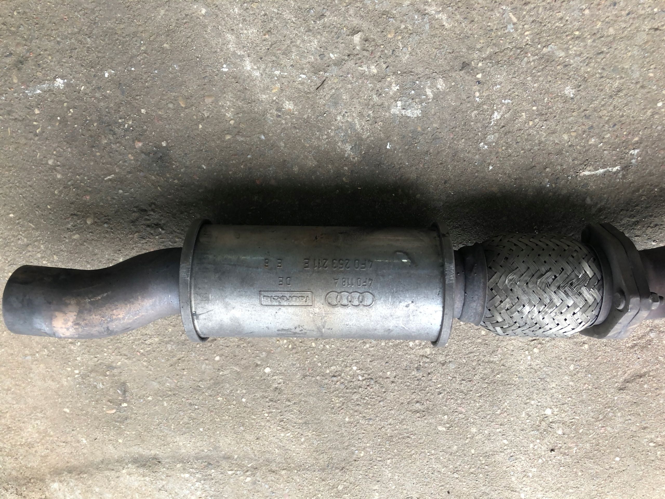 Audi S6 C6/5.2 V10 Tłumnik Kolektor Wydechowy
