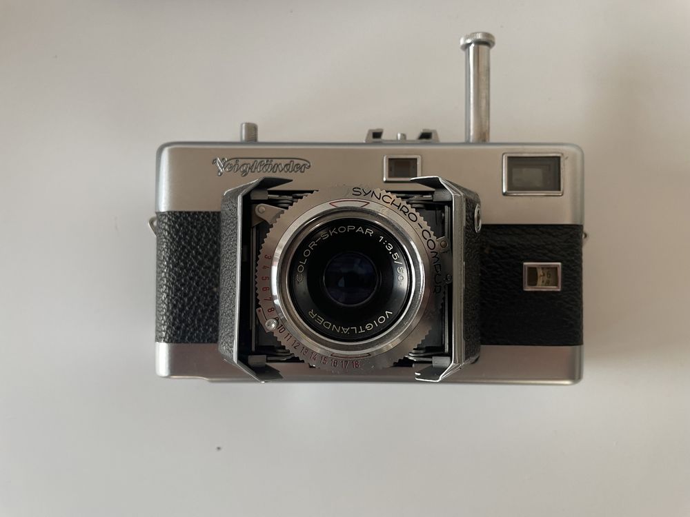 Voigtlander Vitessa A versão 5 máquina analógica 35mm