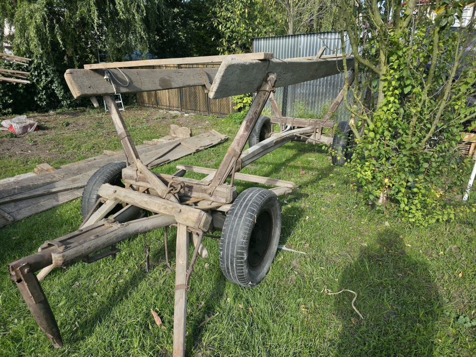 Wóz drewniany konny