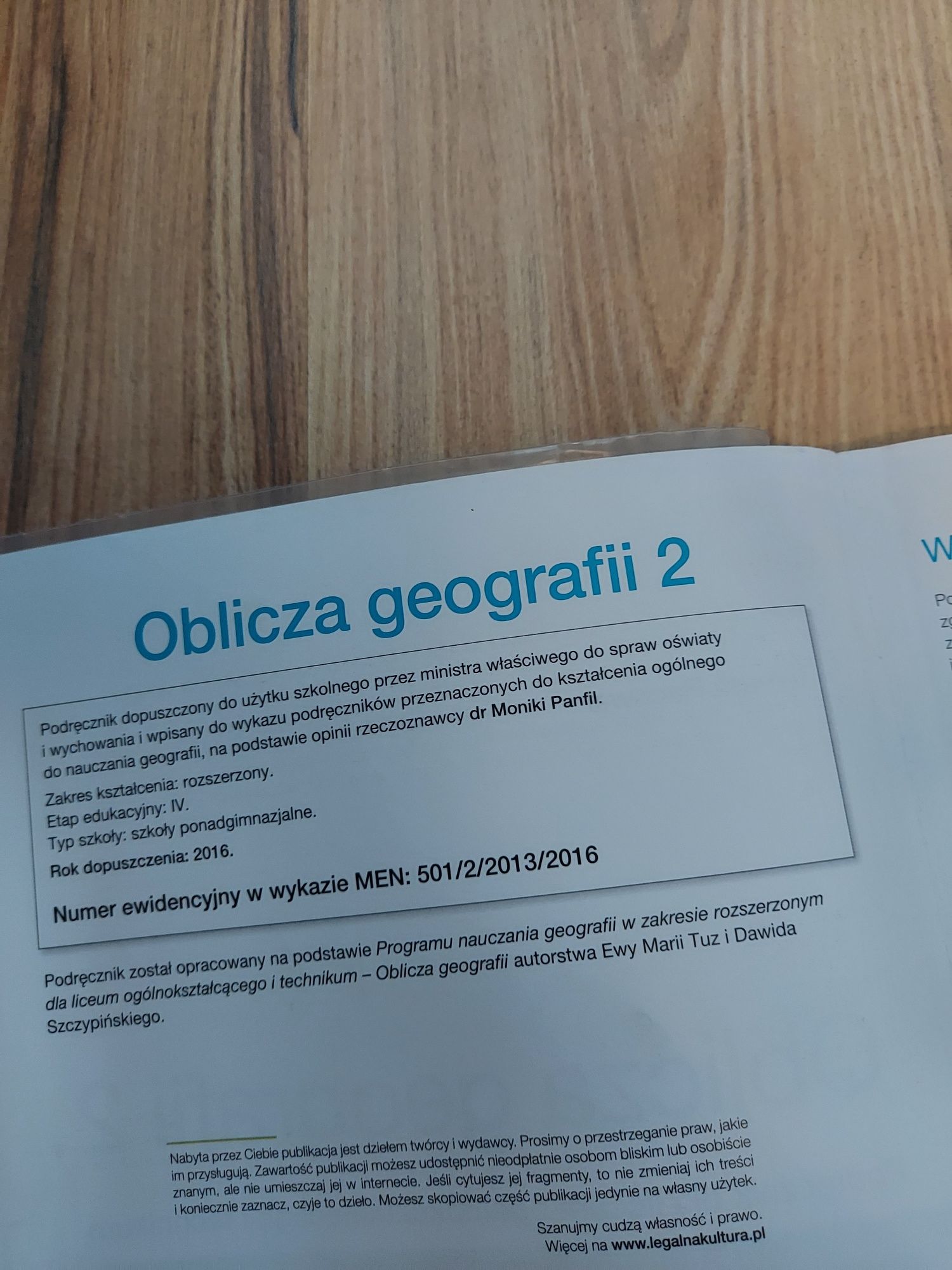 Podręcznik oblicza geografii 2