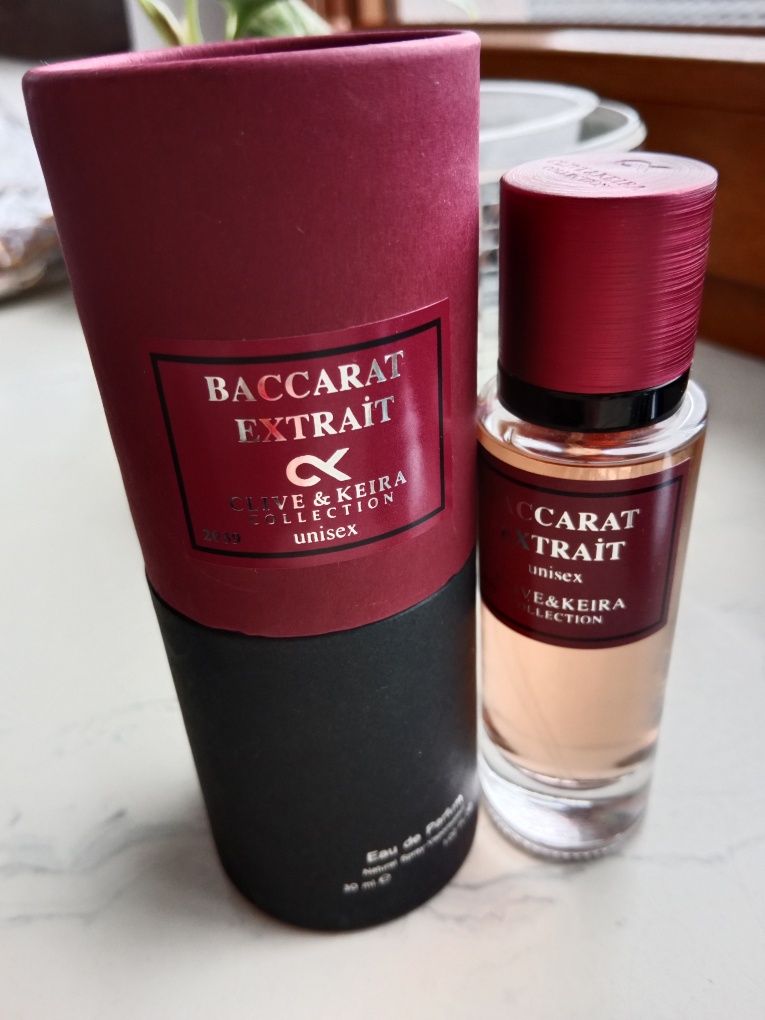 baccarat extrait perfumy 30 mll oryginalne Clive Keira 2039 nowe mocne