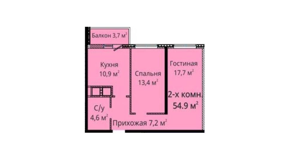 2-комн квартира в ЖК Михайловский Городок. Центр. Гос программы