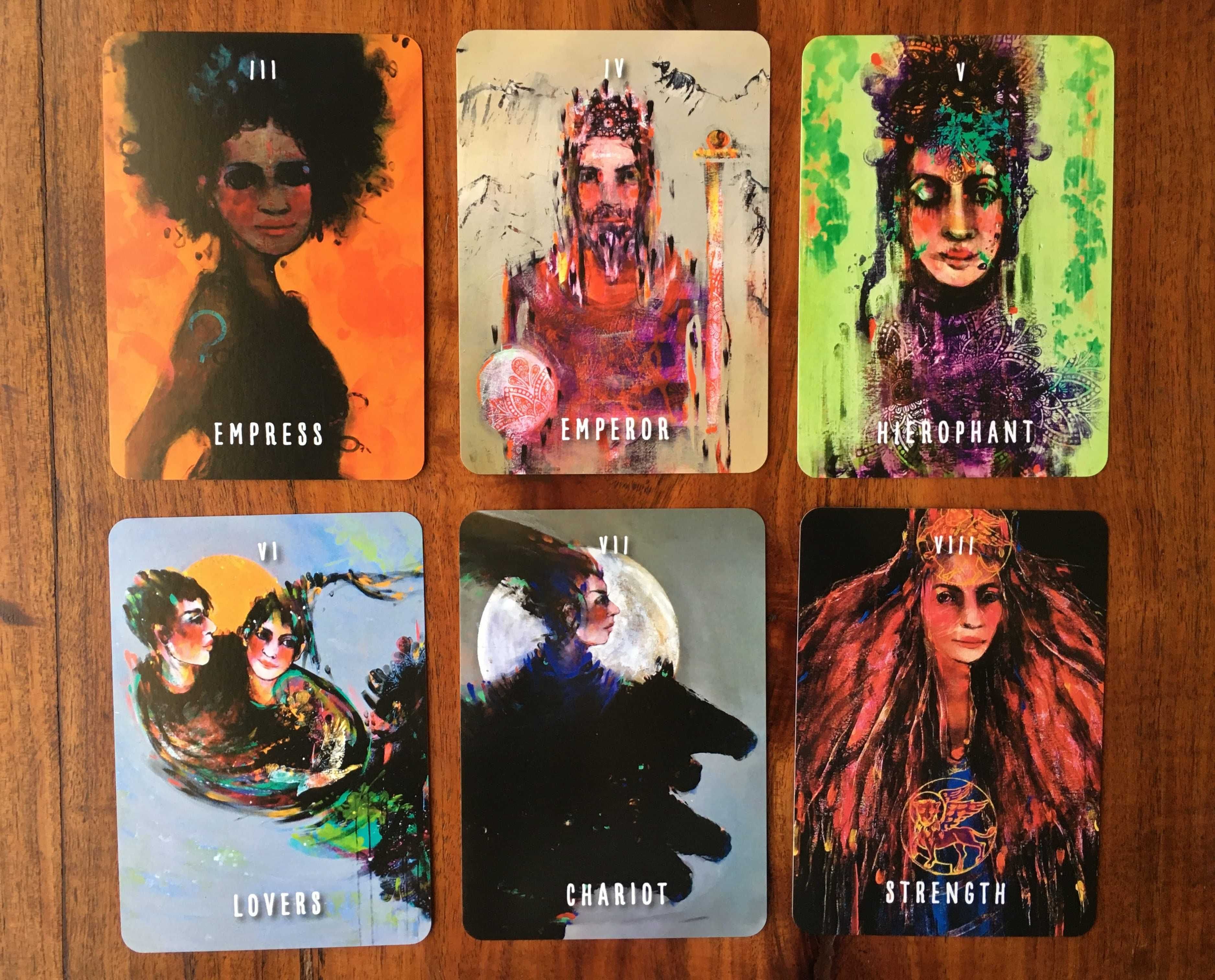 Baralho de cartas de Tarot - The Painted Tarot