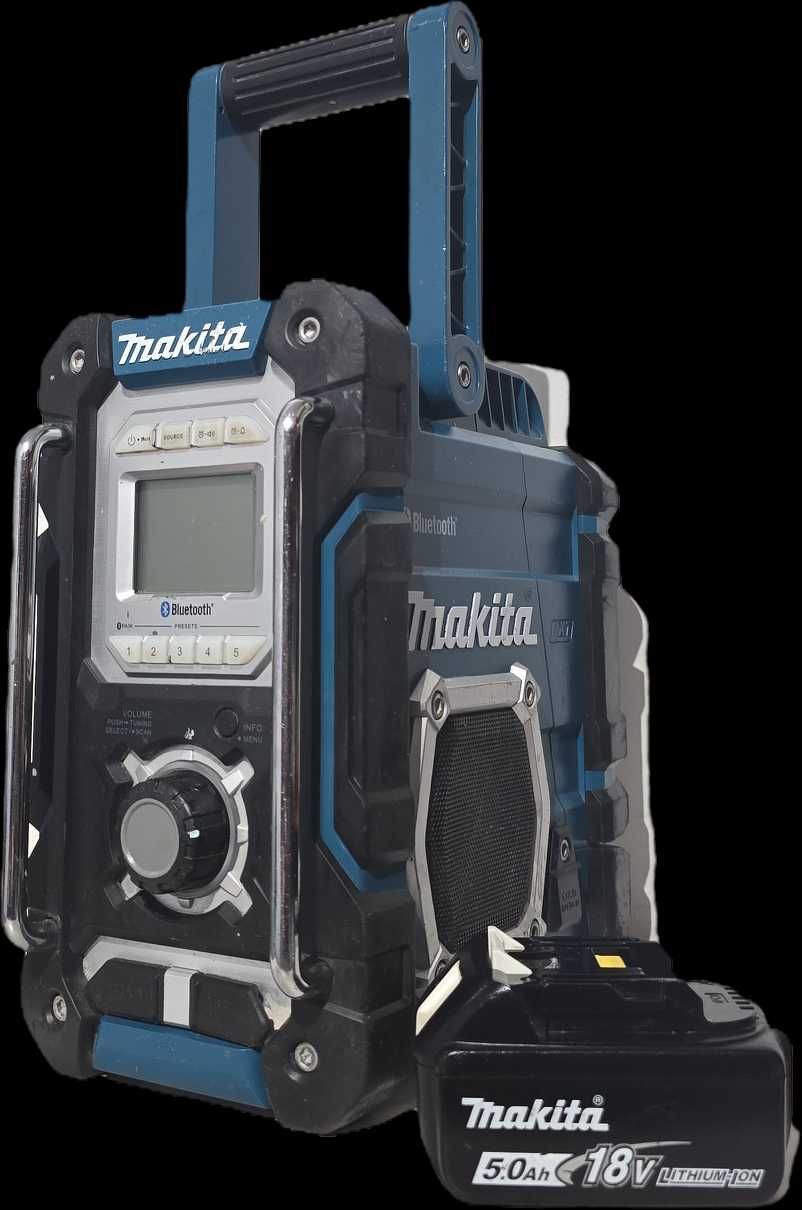 Radio budowlane Makita DMR106 bluetooth + akumulator 5.0Ah 18V