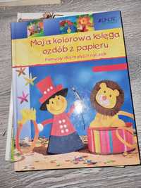 Moja kolorowa księga ozdób z papieru