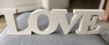 Napis drewniany LOVE
